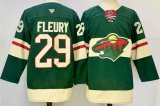 Minnesota Wild #29 Marc-Andre Fleury green Ice hockey jersey-PD