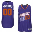 adidas Phoenix Suns Custom purple nba Jersey