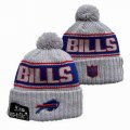 2024 Buffalo Bills gray blue red NFL Sports Cuffed Knit Hats