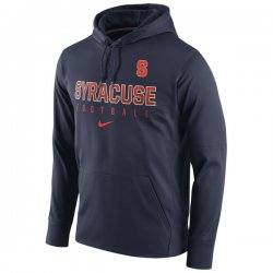 Syracuse Orange Nike Circuit Therma-FIT Performance Hoodie - Navy