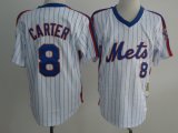 MLB Jerseys New York Mets CARTER 8# White M&N