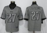 Nike Philadelphia Eagles 27 Jenkins Gray 2017 Vapor Untouchable Men Stitched Gridiron Gray Limited jersey