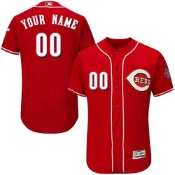 Custom Cincinnati Reds red Flexbase Authentic Collection Jersey(1)