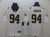 New Orleans Saints #94 Cameron Jordan Nike white Color Rush Limited Jersey