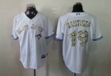 Toronto Blue Jays 19 JOSE BAUTISTA white camo MLB Jerseys