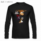 Personalized Custom black long sleeves mens Dadi t-shirts