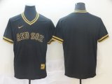 Nike Boston Red Sox blank black gold baseball jersey