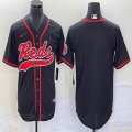 Nike Cincinnati Reds blank black majestic baseball jerseys Joint name -BD 04