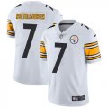 Youth Pittsburgh Steelers #7 Ben Roethlisberger Nike white Color Rush Limited Jersey