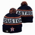 2024 Houston Astro dark blue white MLB Cuffed Knit Hats