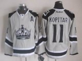 reebok Los Angeles Kings #11 Anze Kopitar gray nhl Jersey