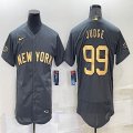 2022 MLB All-Star Nike New York Yankees #99 Aaron Judge gray Flexbase Authentic Collection Jersey-BD 01