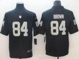 Nike Oakland Raiders #84 Antonio Brown black Color Rush Limited Jersey