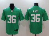 Nike Philadelphia Eagles #36 Jay Ajayi light green Color Rush Limited Jersey