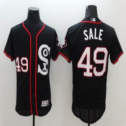 2016 Chicago White Sox #49 Chris Sale black Flexbase Authentic Collection Jersey