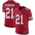 San Francisco 49ers #21 Sanders nike Red Color Rush Limited Jersey