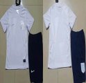 2022 England team white blue youth soccer jerseys home