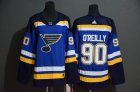 Youth Adidas St.Louis Blues #90 Ryan O'Reilly blue NHL hockey Jerseys