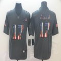 Nike Buffalo Bills #17 Josh Allen Carbon black Color Rush Limited Jersey