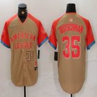 Nike Baltimore Orioles #35 Adley Rutschman Cream 2024 MLB All-Star jersey 01