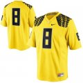 Oregon Duck Marcus Mariota 8 College Football Limited Jerseys - Yellow