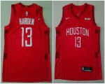 Nike Houston Rockets #13 James Harden red nba jersey-TY