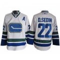 NHL Vancouver Canucks #22 D.SEDIN white Jersey