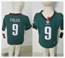 Nike Philadelphia Eagles #9 Nick Foles green NFL Children Jersey