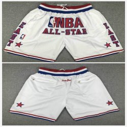 East NBA All-Star white nba shorts with pocket-TY