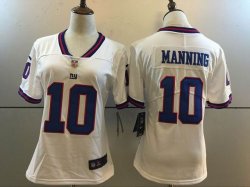 Youth New York Giants #10 Eli Manning Nike White Color Rush Limited Jersey