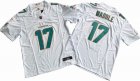 Miami Dolphins 17# Jaylen Waddle white Nike Vapor F.U.S.E. Limited Jersey