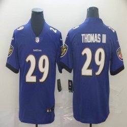 Baltimore Ravens #29 Earl Thomas III purple Nike Color Rush Limited Jersey