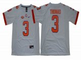 Clemson Tigers #3 Xavier Thomas white College Football Limited Jersey