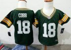 Nike #18 Green Bay Packers Randall Cobb green nfl children jerseys