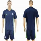 2016-2017 Schalke 04 blue soccer training suit