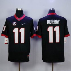 Georgia Bulldogs Aaron Murray 11# dark blue College Football Limited Jerseys