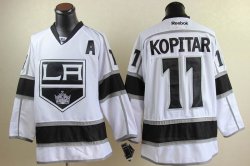 NHL Los Angeles Kings #11 Anze Kopitar White JerseyS