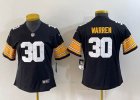 Youth Nike Pittsburgh Steelers #3 Russell Wilson Black Color Rush Limited Jersey-BD