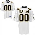 New Orleans Saints Customized Personalized White Jerseys