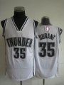 New Oklahoma City 35 Kevin Durant White NBA Jerseys