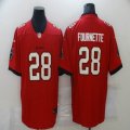 Nike Tampa Bay Buccaneers #28 Fournette red Color Rush Limited jersey-BD