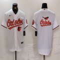 Nike Baltimore Orioles blank white majestic MLB Baseball jerseys-BD 03