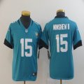 Youth Jacksonville Jaguars #15 Gardner Minshew II blue Color Rush Limited Jerseys