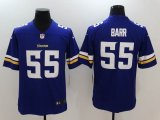 Nike Dallas Vikings 55# Barr Purple Color Rush Limited Jersey