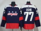 Adidas Washington Capitals #77 T.J Oshie blue hockey Jersey