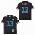 Miami Dolphins #13 Dan Marino Throwback black NFL Jerseys