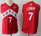 Nike North Toronto Raptors #7 Kyle Lowry red kid NBA Jerseys- S8