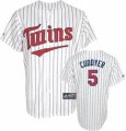 Minnesota Twins Cuddyer 5# White mlb jersey