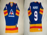 Colorado Avalanche #9 WILF PAIEMENT Blue NHL Jersey