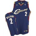 Cleveland Cavaliers 2# Mo Williams blue nba jerseys